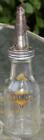 Vintage Sunoco Glass Motor Oil Bottle Jar One Quart With Spout--clean