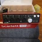 Focusrite Scarlett 18i8  2nd Gen  18 Channel Usb Audio Interface - Red