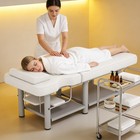 Adjustable Massage Treatment Table Facial Bed Spa Beauty W open-chest  Headrest