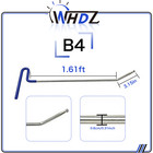 Whdz Car Body Paintless Dent Repair Kits  Puller Rod Removal 3pcs B4 B5 B8