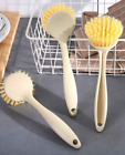 1 Pc Long Handle Kitchen Cleaning Brush     Dish  Pan   Cutting Board Scrubber
