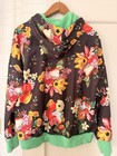 Adidas Originals X Farm Jardim Floral Pullover Sweatshirt Women   s Size M