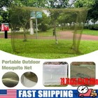 Portable Outdoor Netting Insect Fly Net Indoor Tent Mosquito Green Large Camping