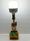 Vintage Humpty Dumpty Ceramic Lamp Base Only Childs Room Nursery Mid Century