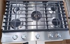 Kitchenaid Kcgs550ess06 30  5-burner Gas Cooktop Stainless Steel - Excellent   