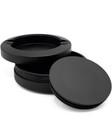 Zyn Pouch Can Holder Metal Snus Can Container  black  - High Quality Gasket Seal