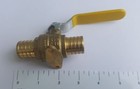 1 Pc  1 Inch Pex Ball Valve With Drop Ear  1  Pex Ball Valve W  Ear  24-3-5 1