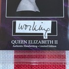 Queen Elizabeth Ii Handwritten Word From An Autograph Letter Signed Beckett Bas