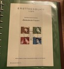 Lot Of 76 German Ersttagsblatt Sonderpostwertzeichen Stamp Sheets 1974-1977 Rare