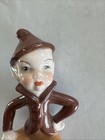 Vtg Holland Male Pixie Elf Figurines 1950s  Christmas