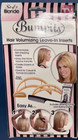 Bumpits Blonde Hair Volumizing Leave-in Inserts Set Of 3 - New Open Box