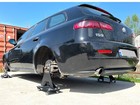 Majdtech 2 X Car Hub Stands  Universal Heavy Duty Jacks For Auto  4x4  Van  Suv