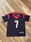 Cj Stroud  7 Houston Texans Kids Jersey Blue Youth Medium Stitched Jersey