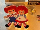Vintage Raggedy Ann   Andy Transistor Radio With Box