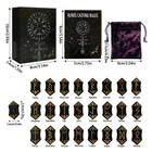 Tarot Cards Witch Witchcraft Wood Runes Set Witches Rune Set Board Game Divinati