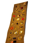 27 1940 s Bot Scouts Merit Badge Bsa Sash Including Blacksmithing   6 Metals