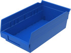 Plastic Organizer And Storage Bins Bundle  30130   30120   Blue