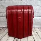 3play Inc  Swiss-bob Red Plastic Sled With Dual Handles Rare Vintage Winter Toy