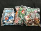 Vintage Ty Beanie Babies 1999 Lot Of 9 Mcdonalds Happy Meal Toys Sealed   a6 