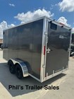 E-z Hauler 7x14 Cargo   Enclosed Trailer Aluminum Cargo Trailer
