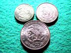 Mexico 5 - 10 - 20 Centavos - Choice Bright Uncirculated
