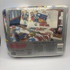 Vintage 1988 Nintendo Mario   Zelda Sheet Set Sealed  Rare Grail