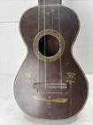 Vintage 1920   s Ukulele With Egyptian Decals 
