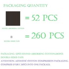 52 Pack Acoustic Foam Panel Wedge Studio Soundproofing Wall Tiles 12  X 12  X   