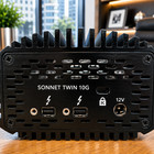 Sonnet Twin 10g Thunderbolt 2 To Dual-port 10 Gigabit Ethernet Adapter