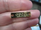 Gucci Zip Pull   27x8mm Strong Yellow  Gold Tone    This Is For 1