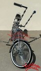Vintage Lowrider All Chrome Twisted 20  Cruiser Bike 144 Spokes Coaster Brake