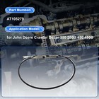 48inches Throttle Motor Cable At105279 For John Deere Crawler Dozer 350 350b 450