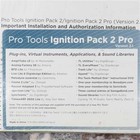 New Avid Digidesign Pro Tools Ignition Pack 2 Pro Version 2 1 Software