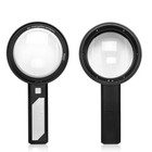 Portable 5x 10x 6x 9x Magnifying Glass Handheld Microscope Led Uv Loupe Jewelers