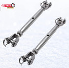 5pcs Turnbuckle Stainless Steel Jaw And Jaw Turnbuckle