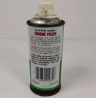 Vintage 1983 Turtle Wax Chrome Polish   Rust Remover Can 7oz Mostly Full
