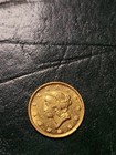 1852-o Liberty Gold Dollar New Orleans G 1 Cleaned