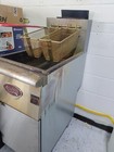Liquid Propane 50 Lb  Stainless Steel Floor Fryer - 120 000 Btu