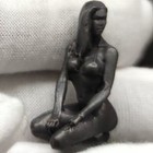 Chinese Bronze Copper Statue Hand Carved Girl Figurine 80218