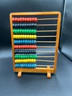 Abacus For Kids Math Preschool Number Learning Wooden With 100 Beads