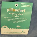 Pillowfort Pillow Fort Weighted Plush Blue Dolphin Throw Pillow - 3 Lbs - Target