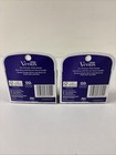 Lot Of 2 Gillette Venus Swirl   Platinum Deluxe Smooth Razor Blade Refillsb48-93