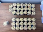 Lot Of 39 Fil Au Chinois Lin Cable Waxed Linen Thread Spools Sizes 532 632 832