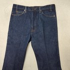 Vintage Levis Jeans Mens 38x34 Blue Straight Dark Orange Denim 20517 Usa Regular
