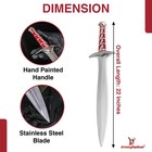 Movie Replica Made Polished Steel Sting Sword Dagger Trolls Hoard Loot 22 