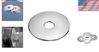 100pcs 1 4 X 1-1 4  Stainless Steel Flat Washers - Precision Fastening Solution