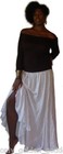 U Pick Color   Size  Bias Skirt Maxi Elastic Waist Classis Elegant Free Shipping