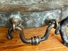 Huge Antique 19th Century European    grand Tour    Cast Bronze Claw Footed Brazier