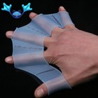 Silicone Swim Gear Webbed Gloves Fins Water Sports Training Aqua Gloves New