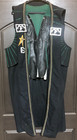 Klingon Battle Cloak   Green Tunic Top Handmade W  Badges Shown  Adult Small   